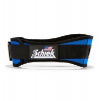 Пояс для фитнеса тканевый Schiek 2004 royal blue
