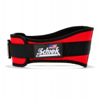 Пояс для бодибилдинга тканевый Schiek 2006 red